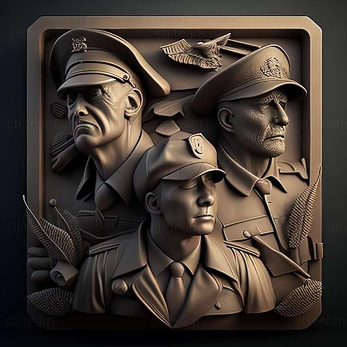 3D model World War Heroes game (STL)